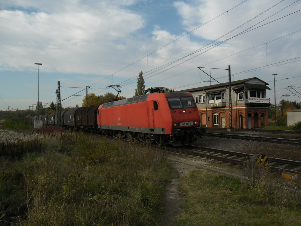 145 048 in Lehrte, am 28.11.2011