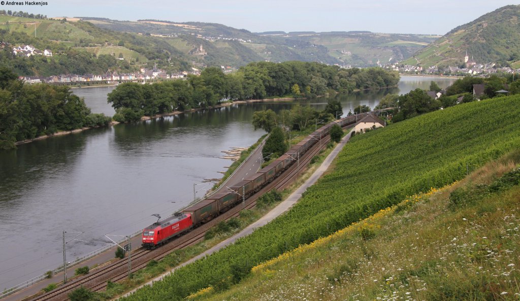 145 057-6 mit einem Ambrogio KLV bei Lorch 4.8.12