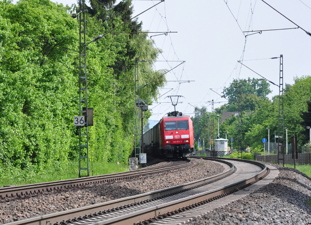 145 073-3 Gterzug durch Bonn - 06.05.2011