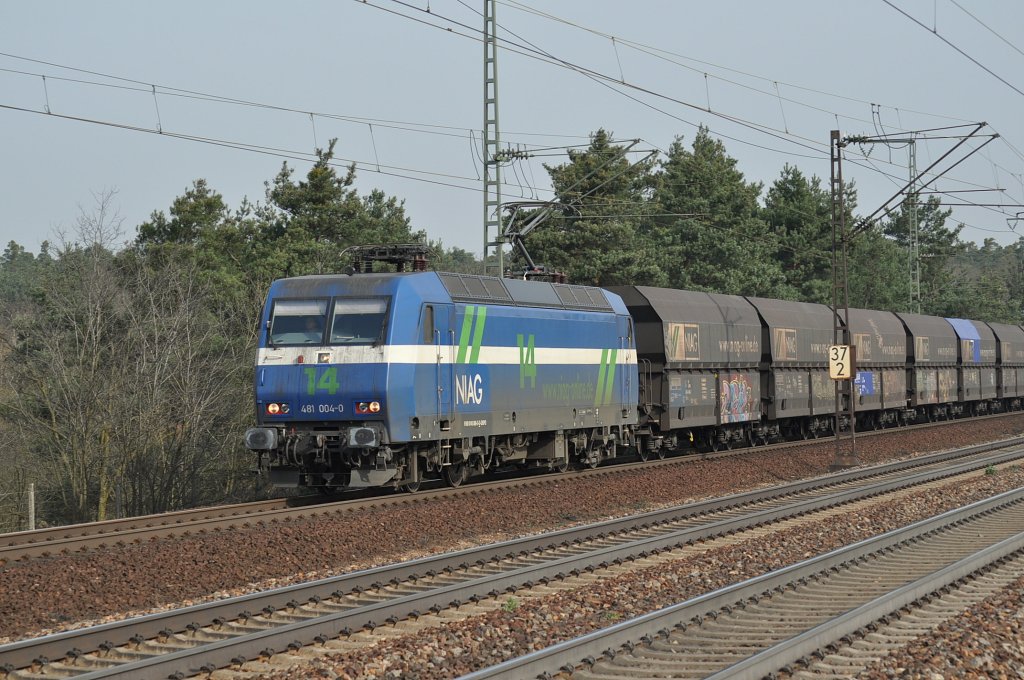145 086 (NIAG Nr 14) Graben-Neudorf 25.03.2011