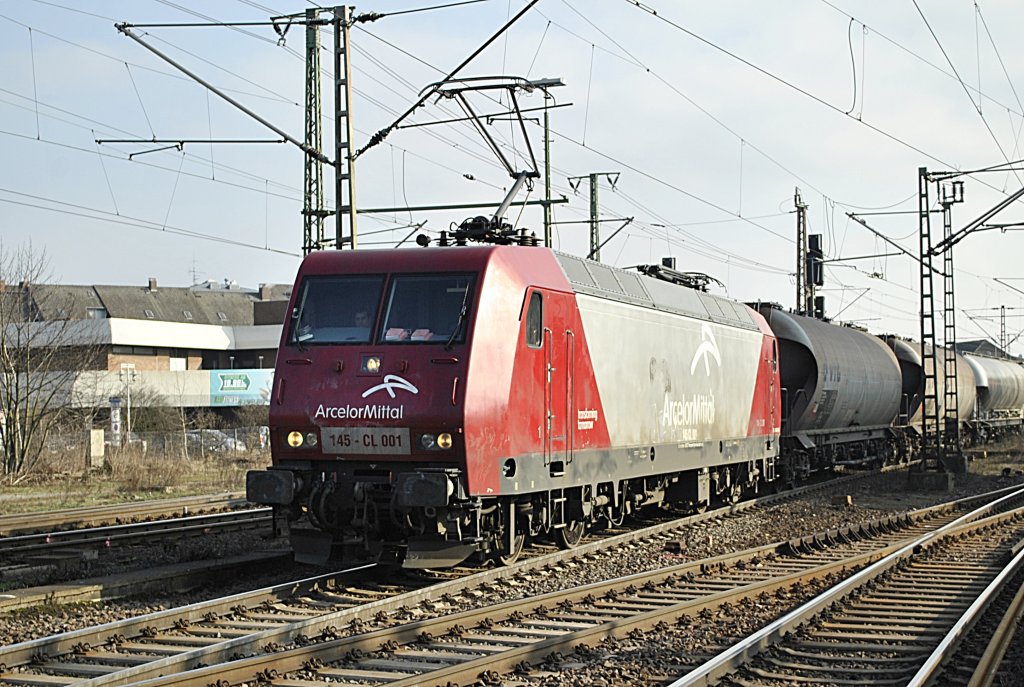 145 CL-001, am 21.02.2011 in Lehrte.