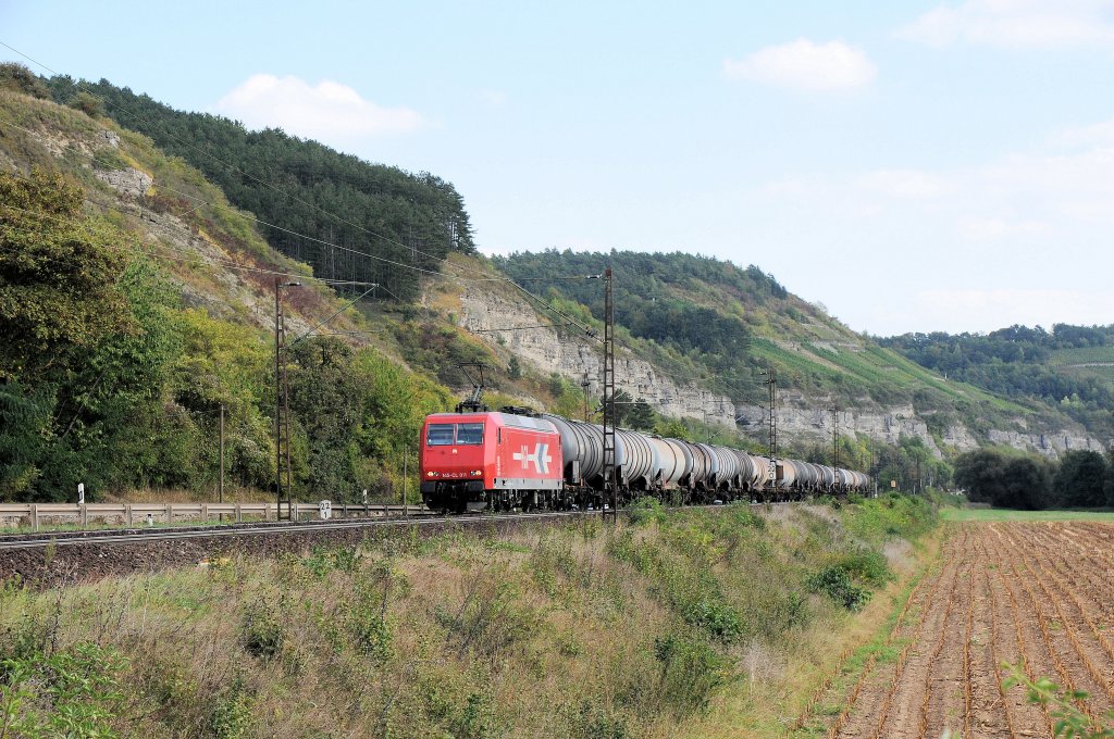 145-CL 011 am 25.09.09 in Karlstadt/Main Richtung Gem�nden