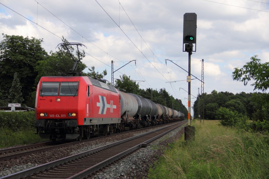 145-CL 011 HGK  bei Bamberg am 22.06.2013.