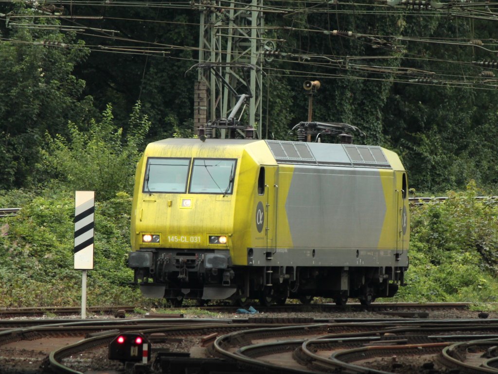 145-CL 031 von Crossrail am 30.08.2011 in Aachen west.