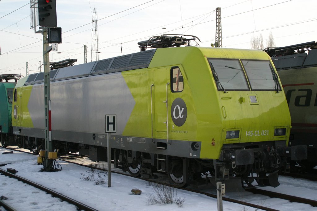145-CL 031 steht am 5.1.11 in Krefeld