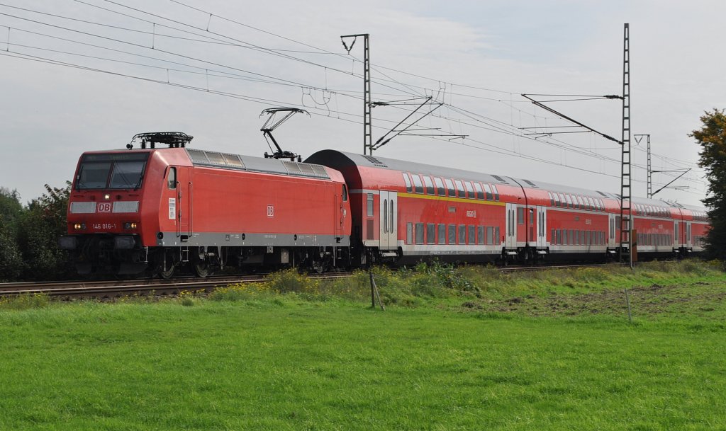 146 016 am 04.10.2010 bei Voerde