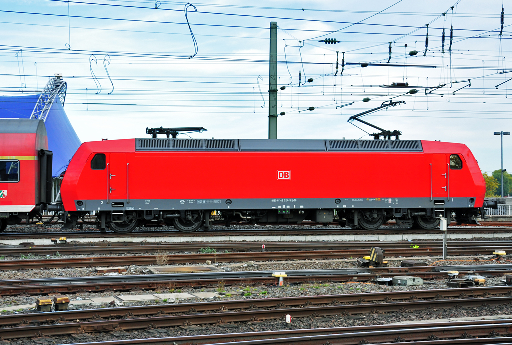 146 024-5 zwischen Hbf Kln und Hohenzollernbrcke - 18.10.2012