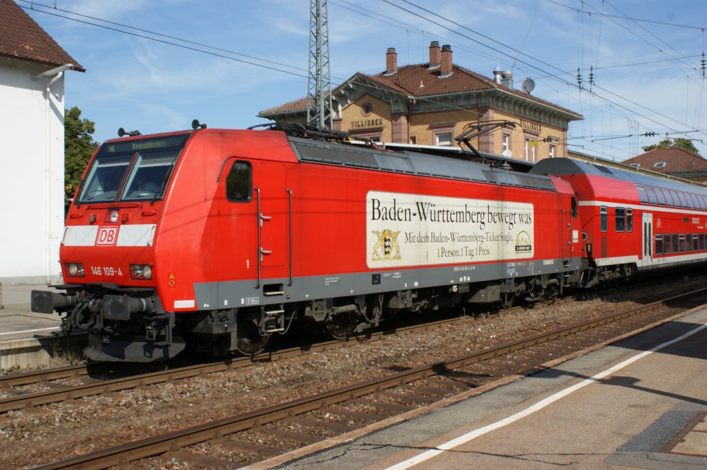 146 109-4 in Villingen am 14.08.2011