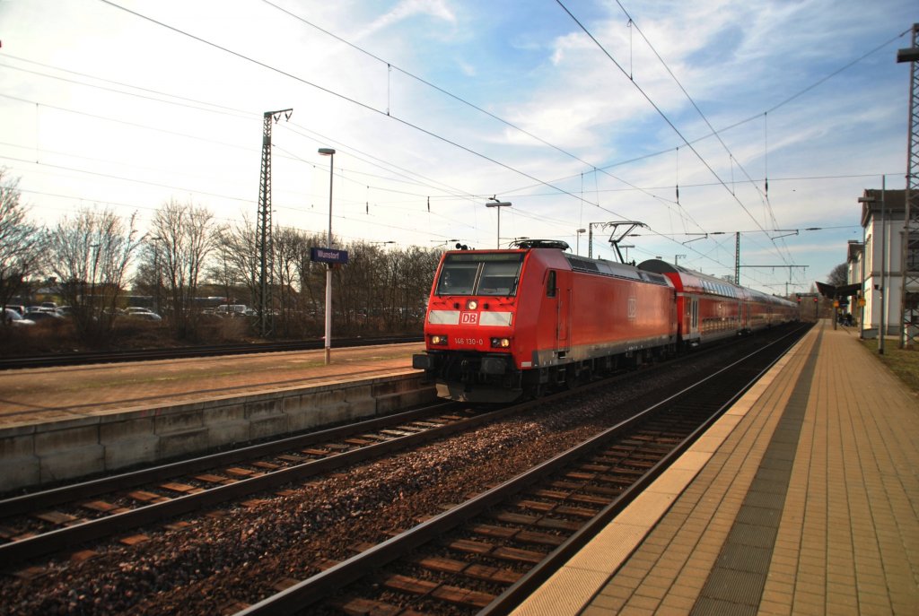 146 130-0, am 21.03.2011 in Wunstdorf.