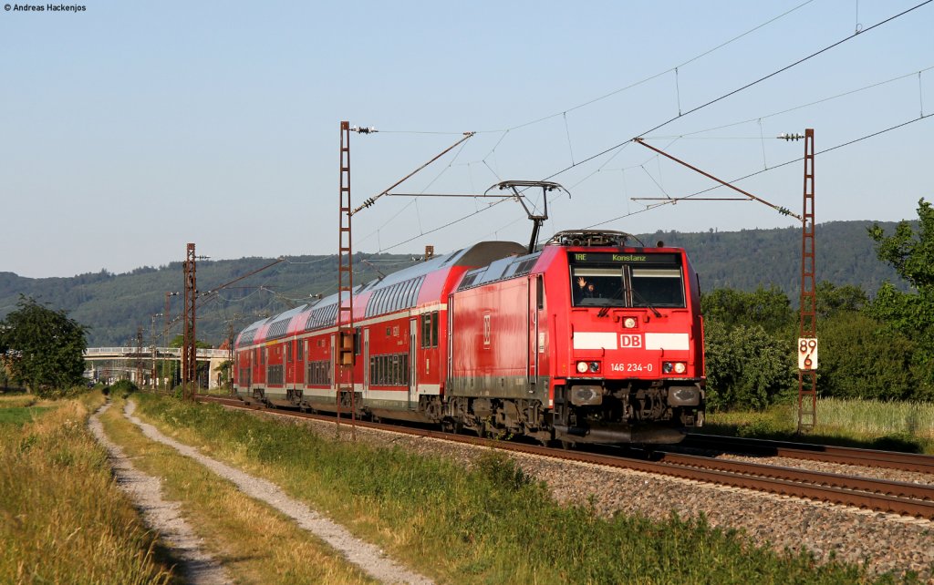 146 234-0 mit dem IRE 4723 (Karlsruhe Hbf-Konstanz) bei Malsch 25.5.11