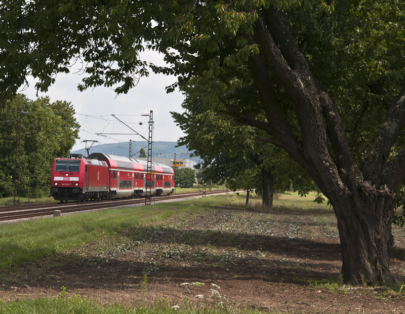 146 235-7 am 6. August 2010 bei Muggensturm.