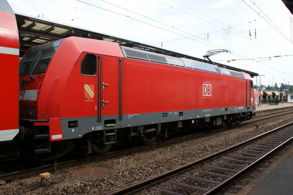 146 237-3  Karlsruhe  in Villingen am 21.08.2011