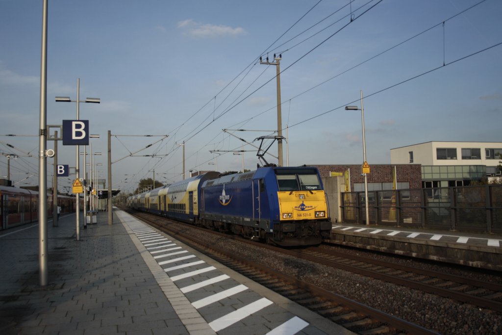 146 521 in Langenhagen Mitte bei Hannover am 21.10.2011.