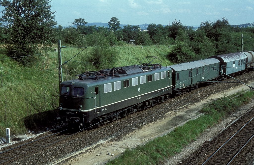 150 158  bei Kornwestheim  19.08.77
