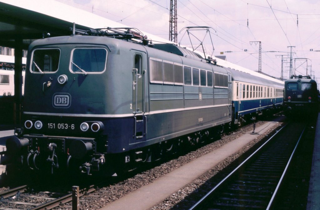 151 053-6 Nrnberg Hbf 1988
