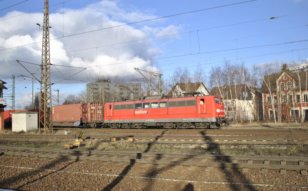 151 063-5, am 27.01.2011 in Lehrte.