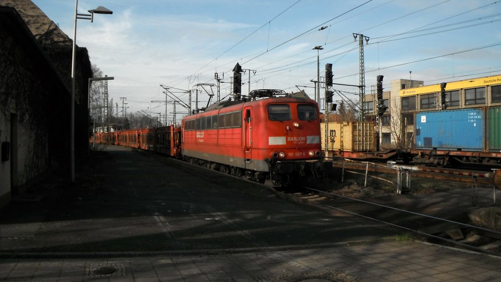 151 067-8 in Lehrte, am 20.03.2012