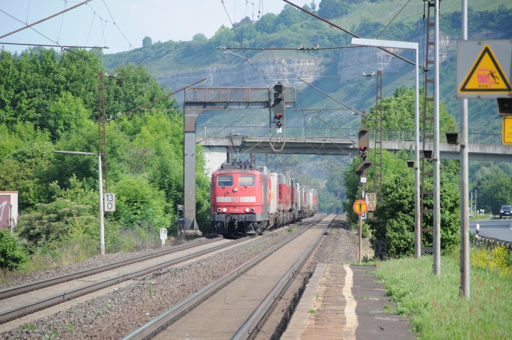 151 083 am 23.06.10 in Thngersheim