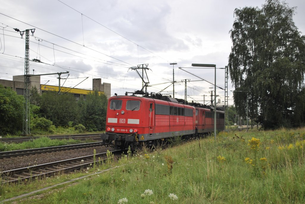 151 099 in Lehrte am 12.08.2011