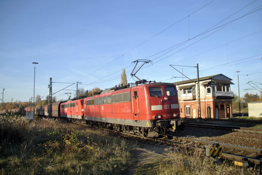 151 110 in Lehrte, am 14.11.2012.