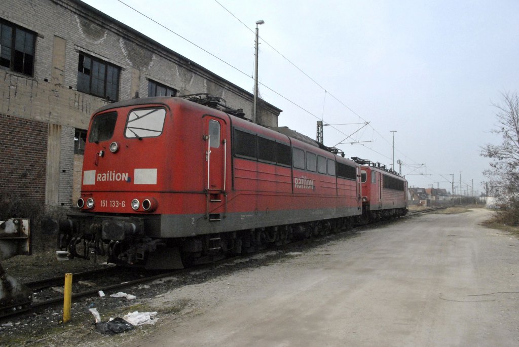 151 136 in Ex-Bw Lehrte.Foto am 17.03.2012 in Ex-Bw Lehrte fotografiert. Fotostelle ist von der Strae auserreichbar.