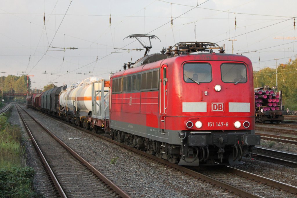 151 147 mit Gz am 22.9.11 in D�sseldorf-Rath
