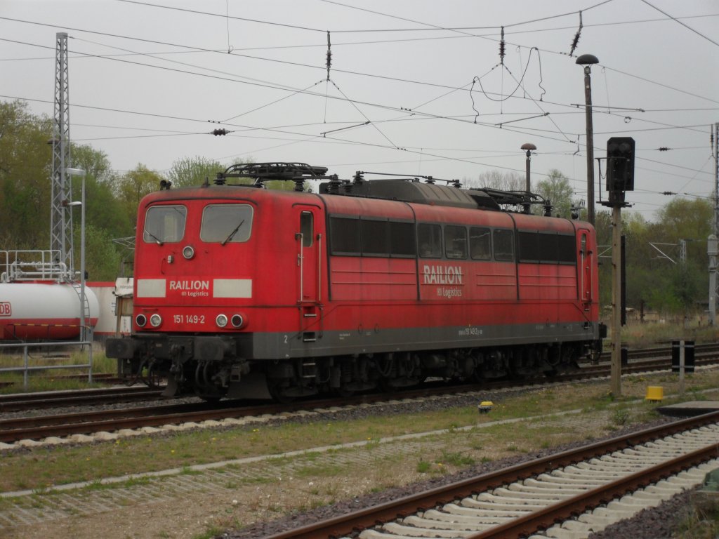 151 149 steht in Wismar am 29.4.10