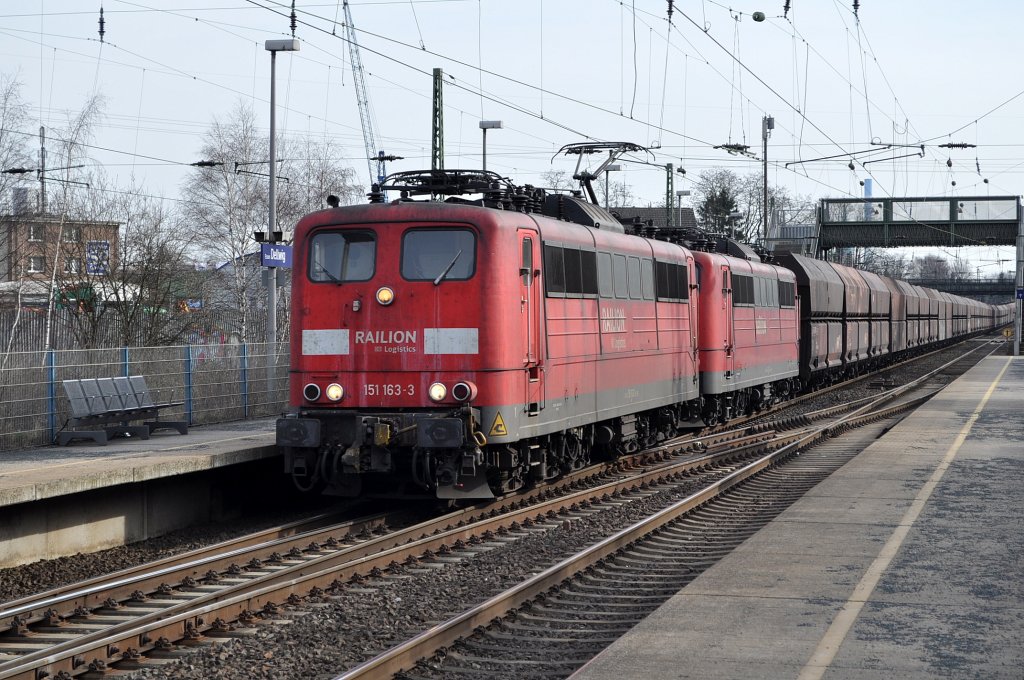 151 163 + 151 142 Essen-Dellwig 12.03.2011