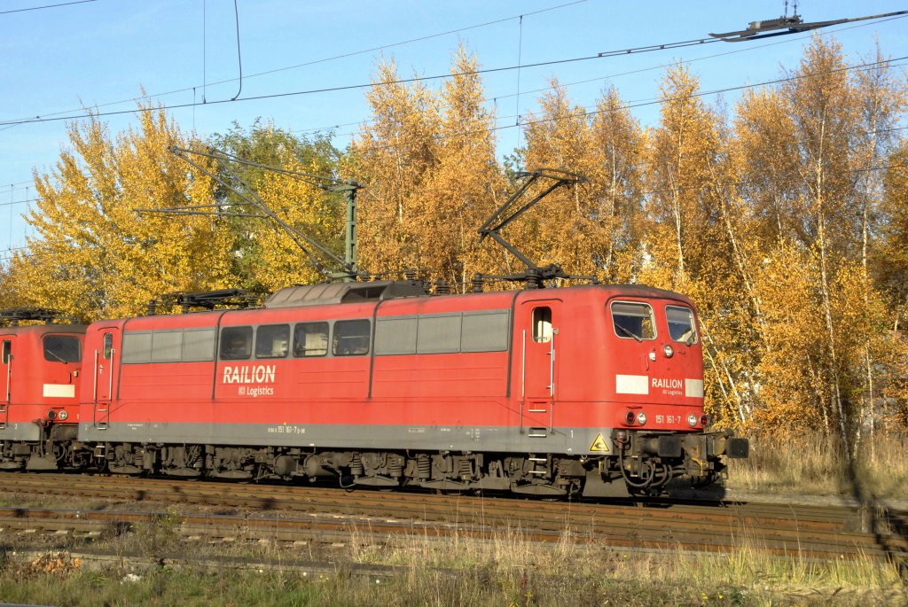 151 167-7, am 14.11.2012 durch Lehrte