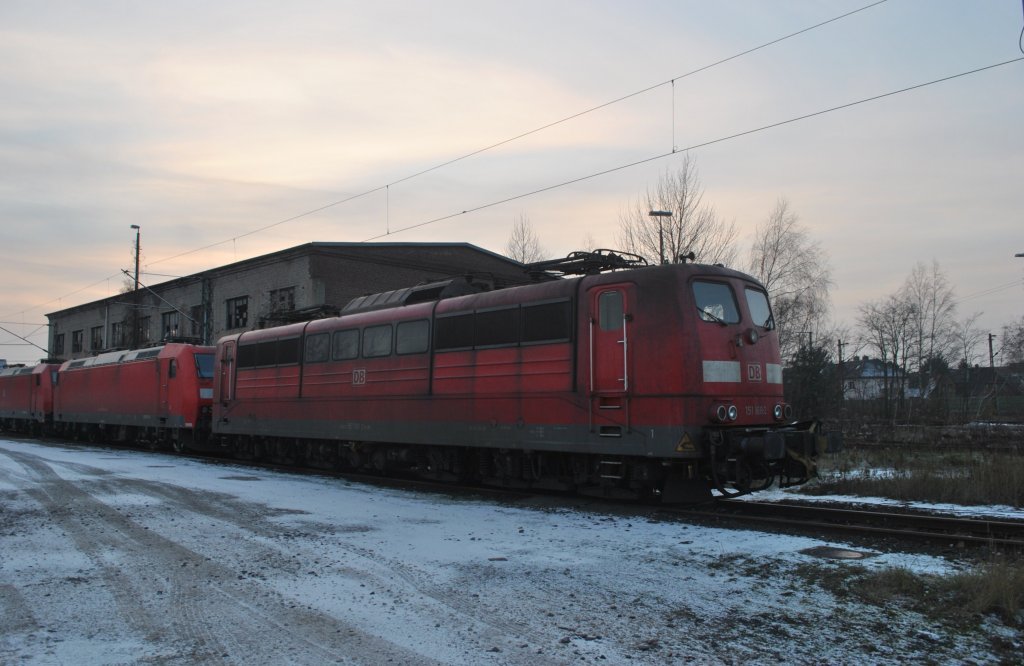 151 168, am 26.11.2010 in Ex-BW Lehrte.