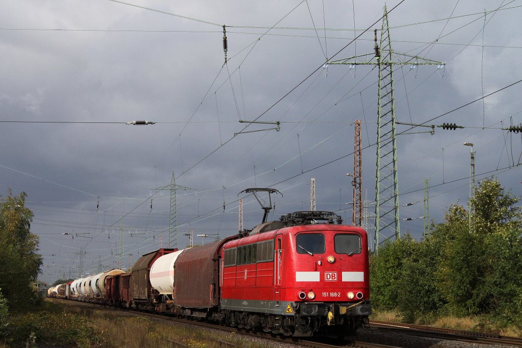 151 168 mit Gz am 7.10.11 in Ratingen-Lintorf