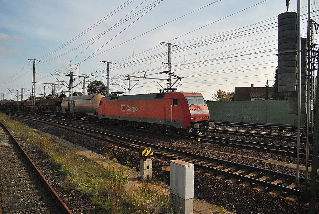 152 033-7, am 30.09.10 in Lehrte (Ostgruppe).