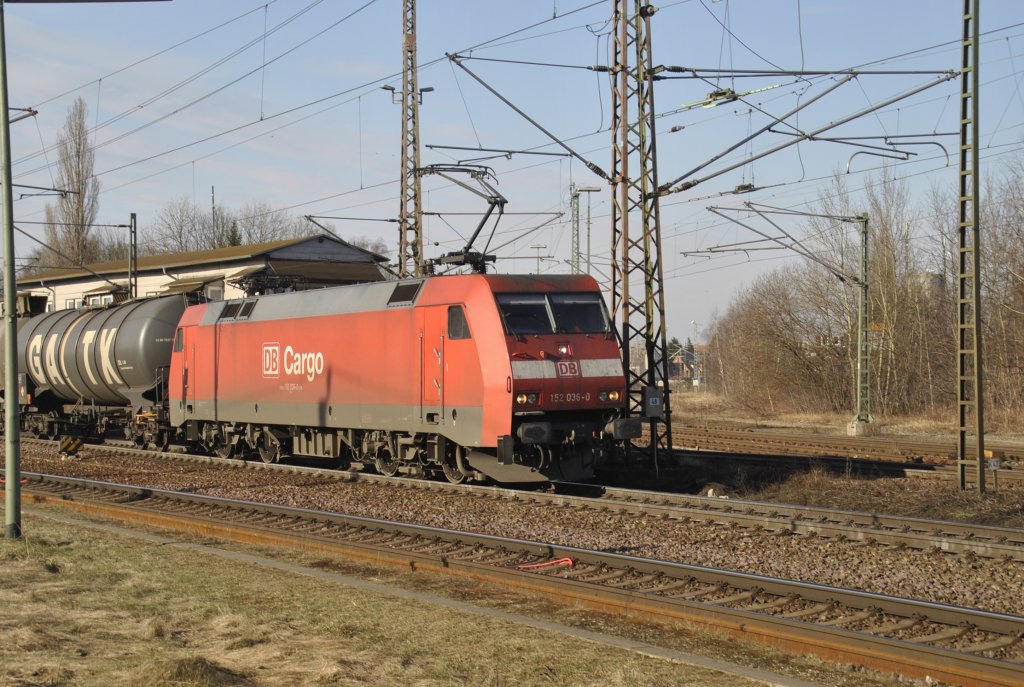 152 036-0, am 26.02.11 in Lehrte.