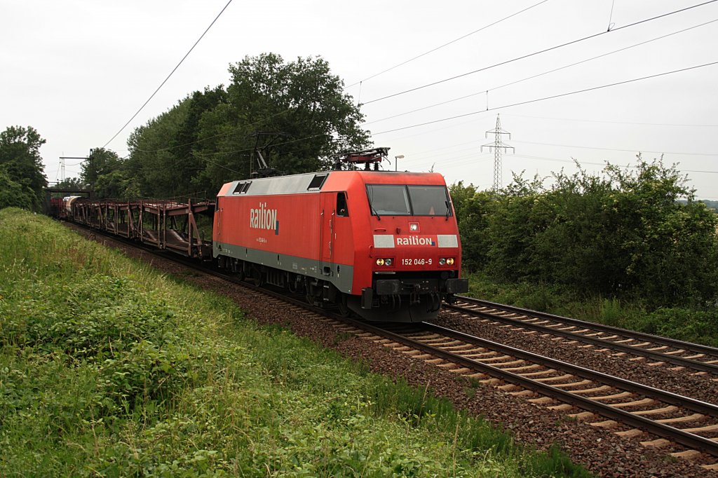 152 046-8, am 04.07.2011 in Ahlten.