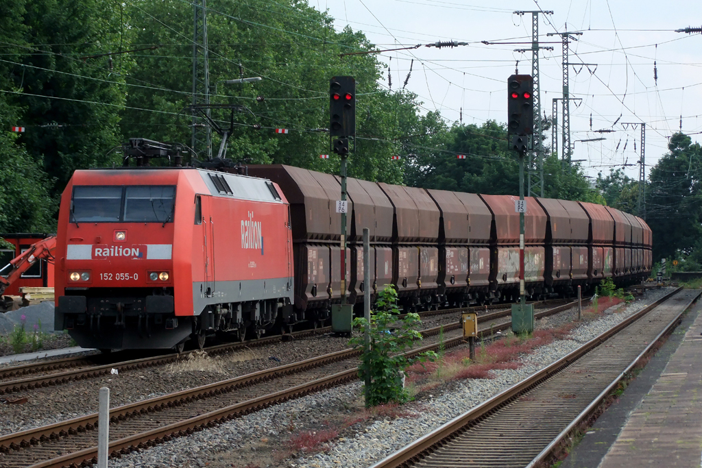 152 055-0 in Recklinghausen 4.7.2012