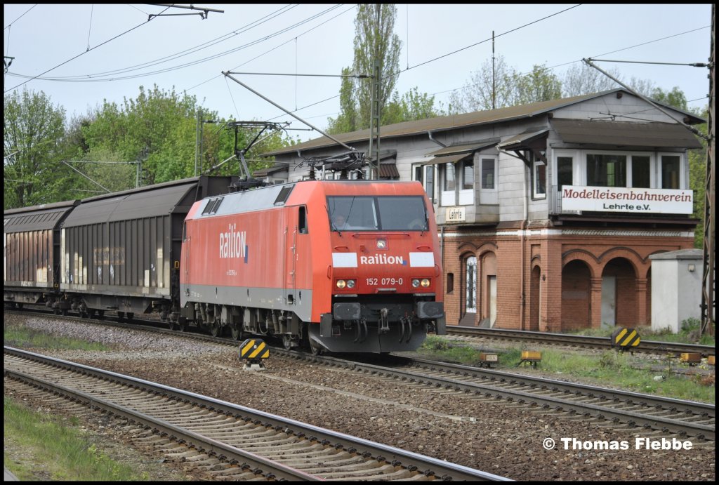 152 079-0 am 29.04.10 in Lehrte.