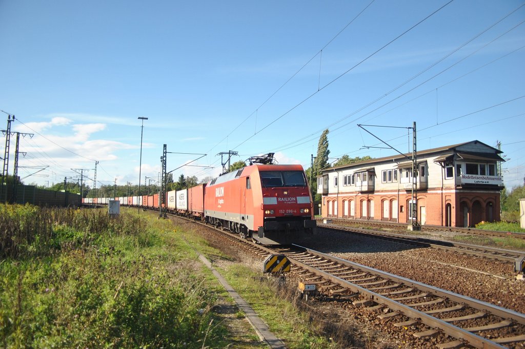 152 096-4 in Lehrte, am 19.09.2010.