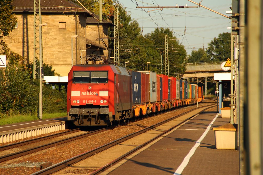 152 099-8 Railion in Hochstadt/ Marktzeuln am 17.08.2011.