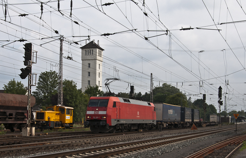 152 108-7 am 18. August 2010 in Verden (Aller).