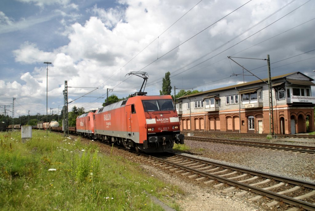 152 109-5 in Lehrte, am 15.07.2012.