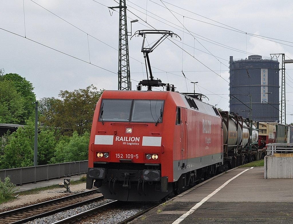 152 109 in Augsburg-Oberhausen am 21.05.2010

