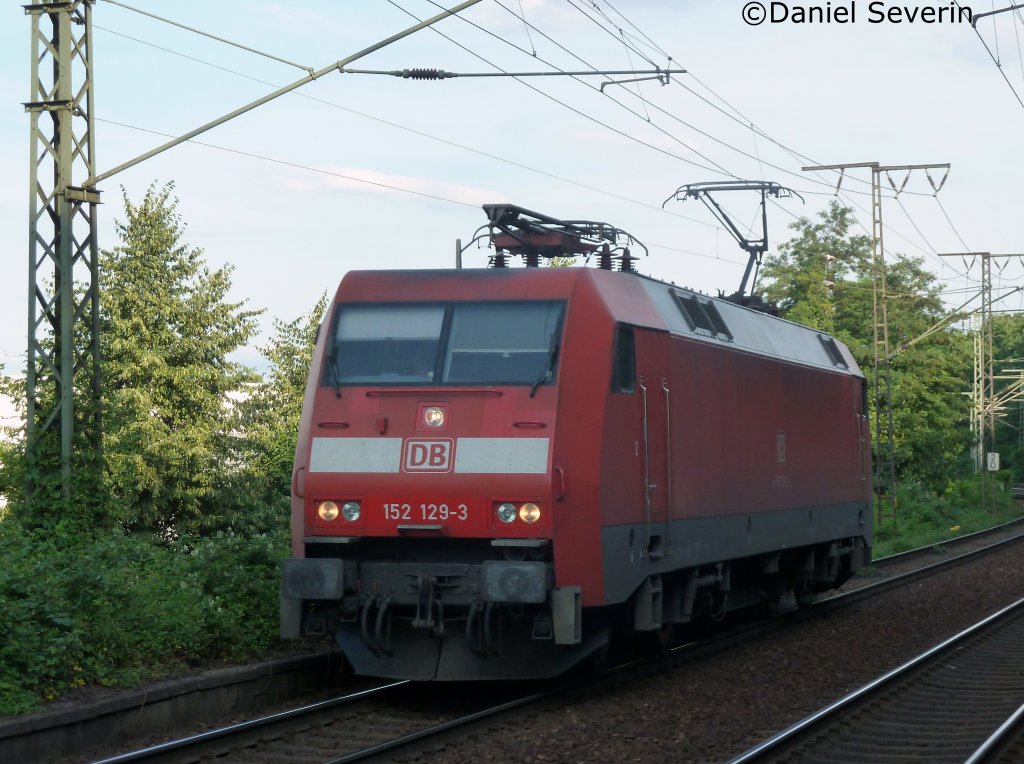 152 129 bei ihrer Singledurchfahrt am Freitag Abend durch Dresden Cotta.
17.06.11