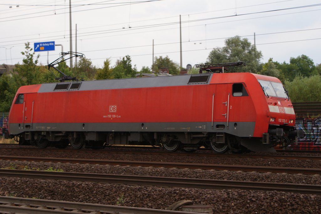 152 130-1 als Lz in Hamburg-Harburg am 01.08.2010