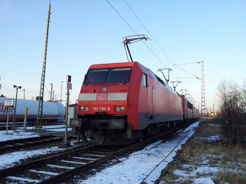 152 150-9 in Ex BW Lehrte, am 02.05.2012.