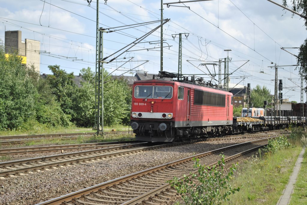 155 009 in Lehrte am 02.08.2011
