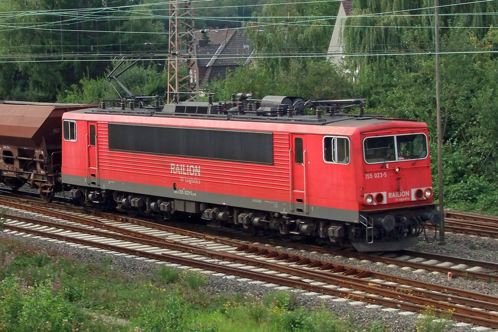 155 023-5 in Recklinghausen-Ost 25.8.2010