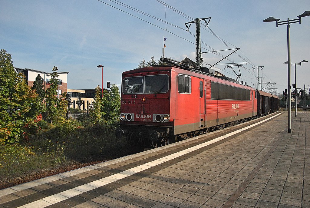 155 103-5, in Lehrte, am 30.09.2010.