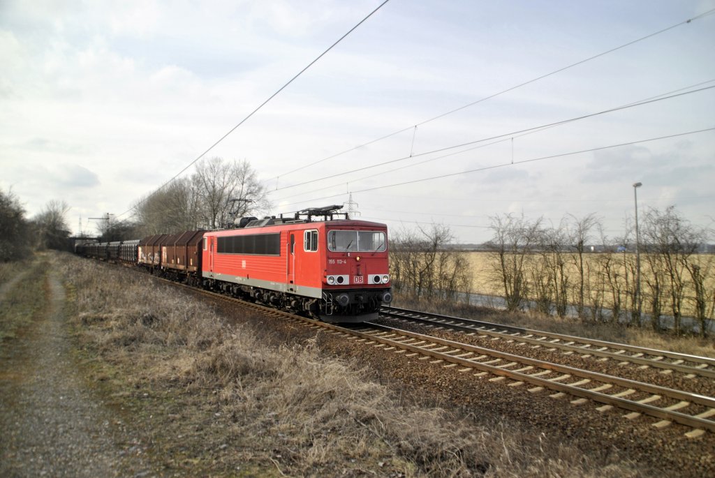 155 113-4 in Ahlten am 22.02.2012
