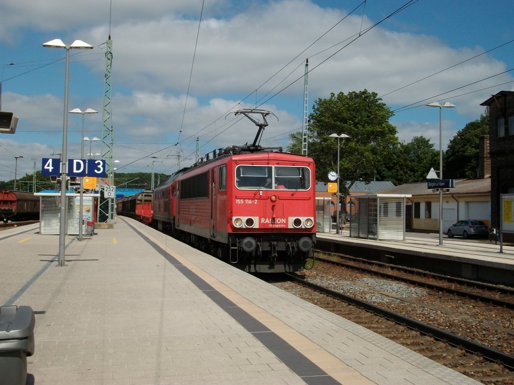 155 114 leistete am 26.Juni 2010 einer Ludmila Vorspann als,Beide durch Bergen/Rgen gefahren kammen.