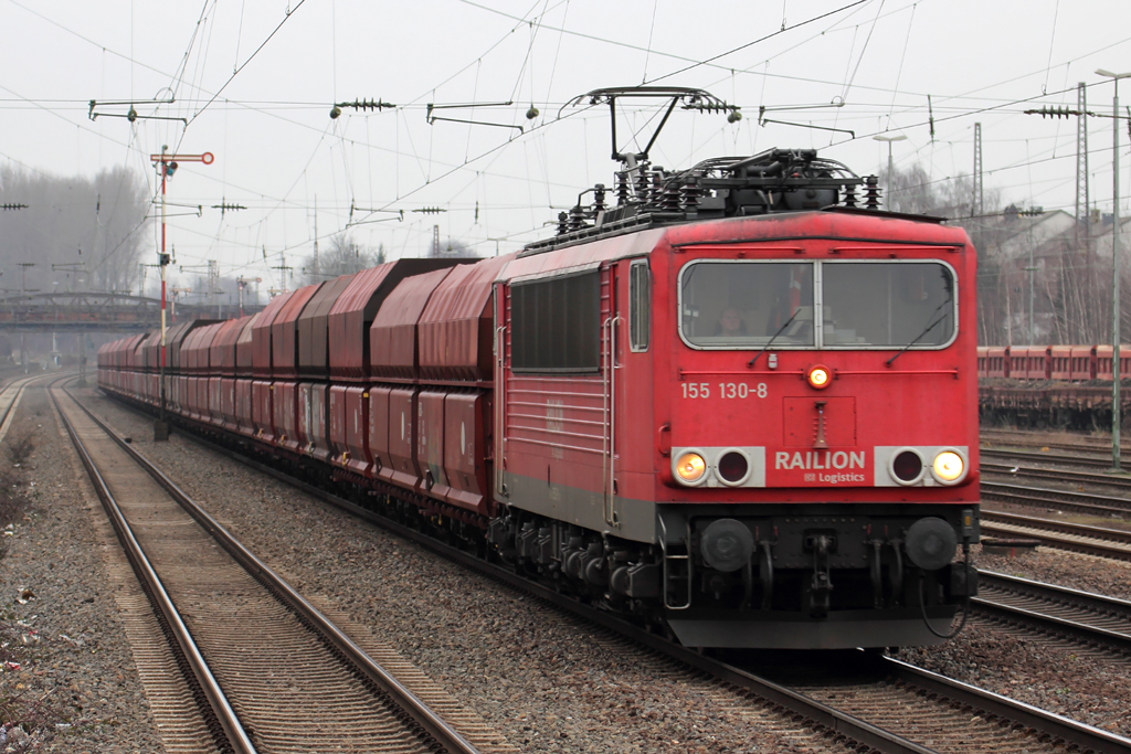 155 130-8 in Dsseldorf-Rath 27.2.2013